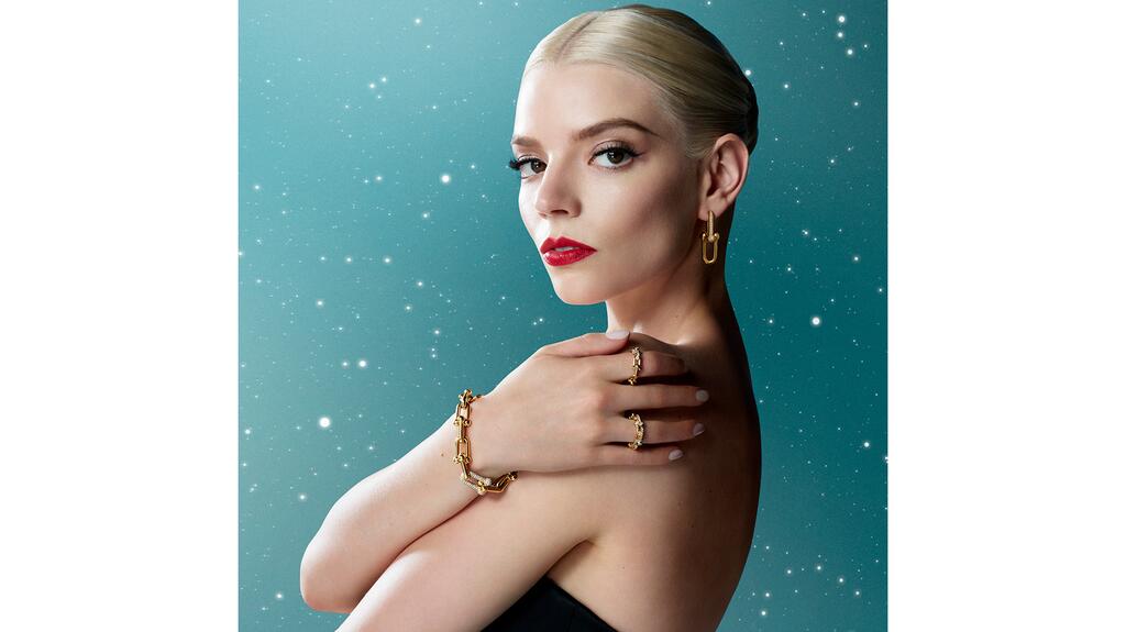 Anya Taylor-Joy Tiffany & Co. holiday campaign